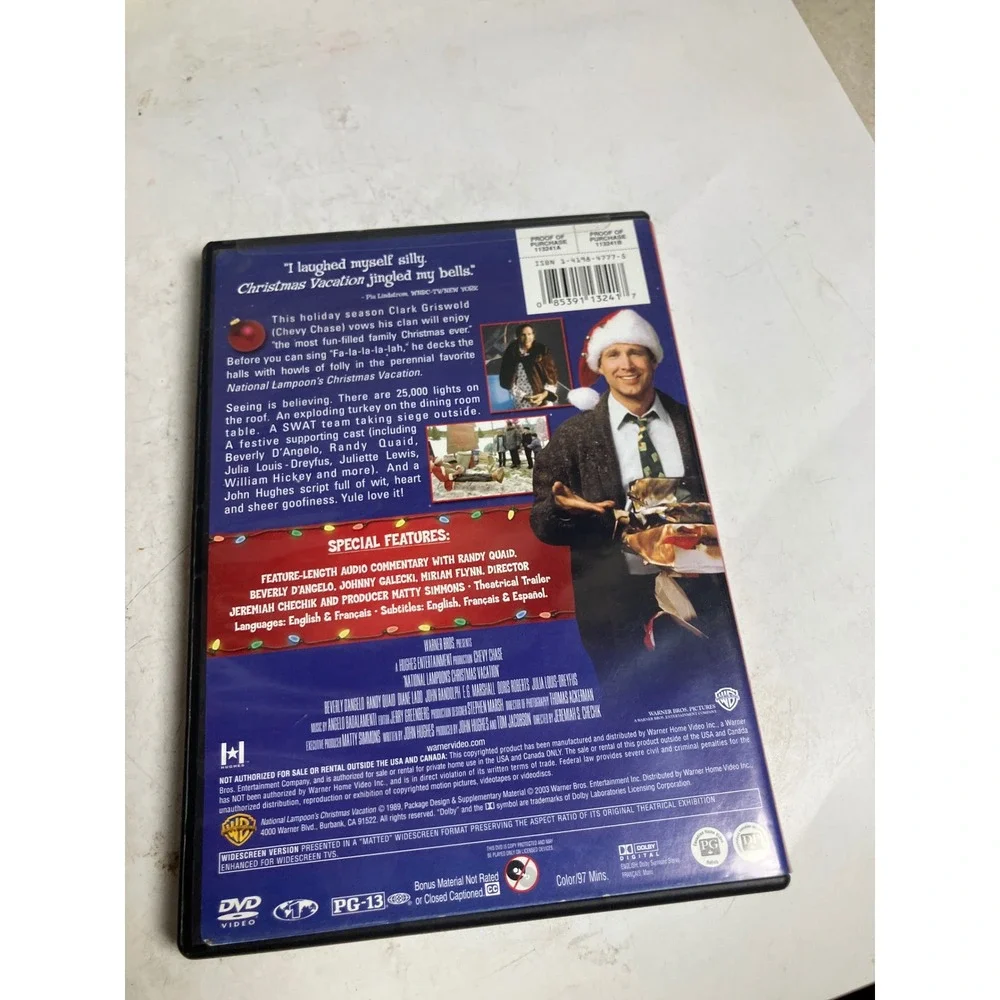 National Lampoon's Christmas Vacation DVD Special‎ Edition Chevy Chase Comedy - Picture 2 of 6
